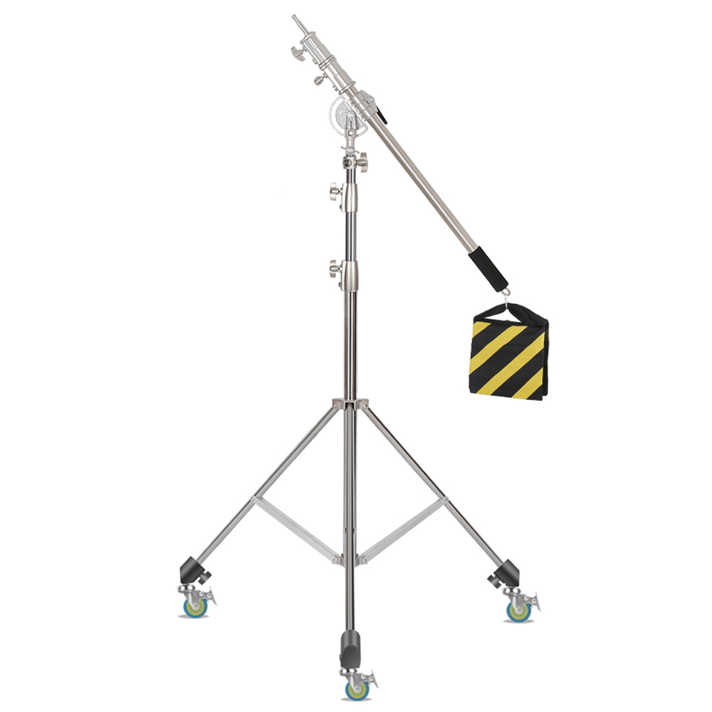 Photography Lighting Meter - SH 2.8M Stainless Steel Light Stand