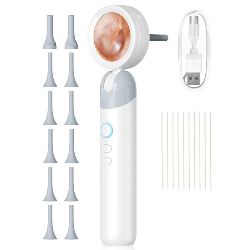 Macro Photography Led Lighting - LXYB18B Wireless Ear Otoscope With 1080P