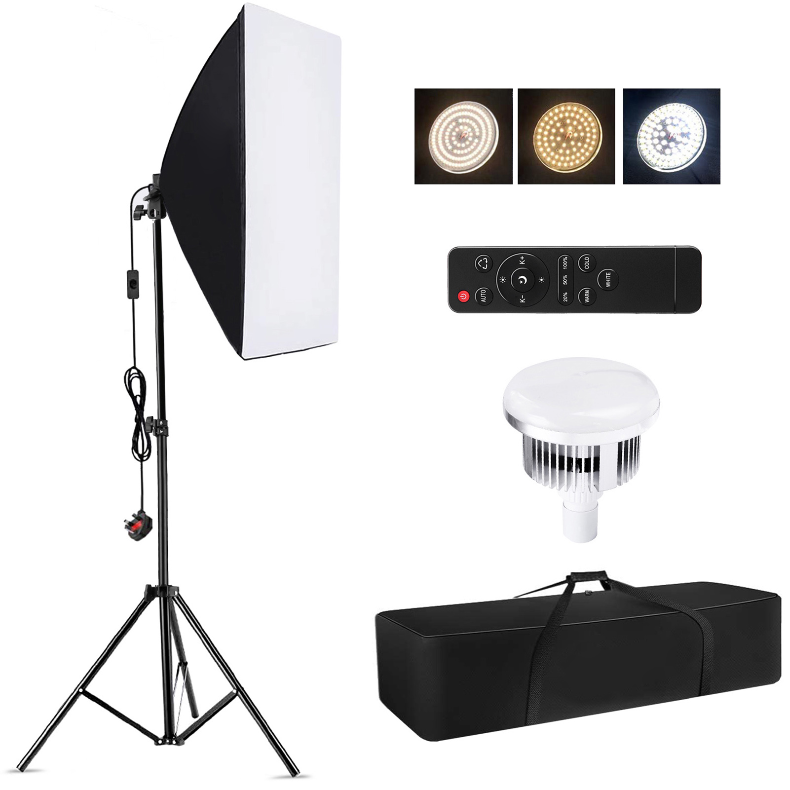 Photography Lighting Meter - Camnoon Studio Photography Light kit Softbox
