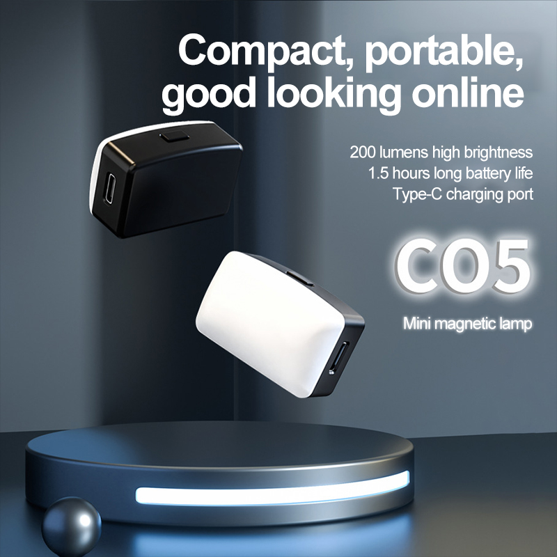 Macro Photography Led Lighting - Mini Magnetic Selfie Fill Light Portable