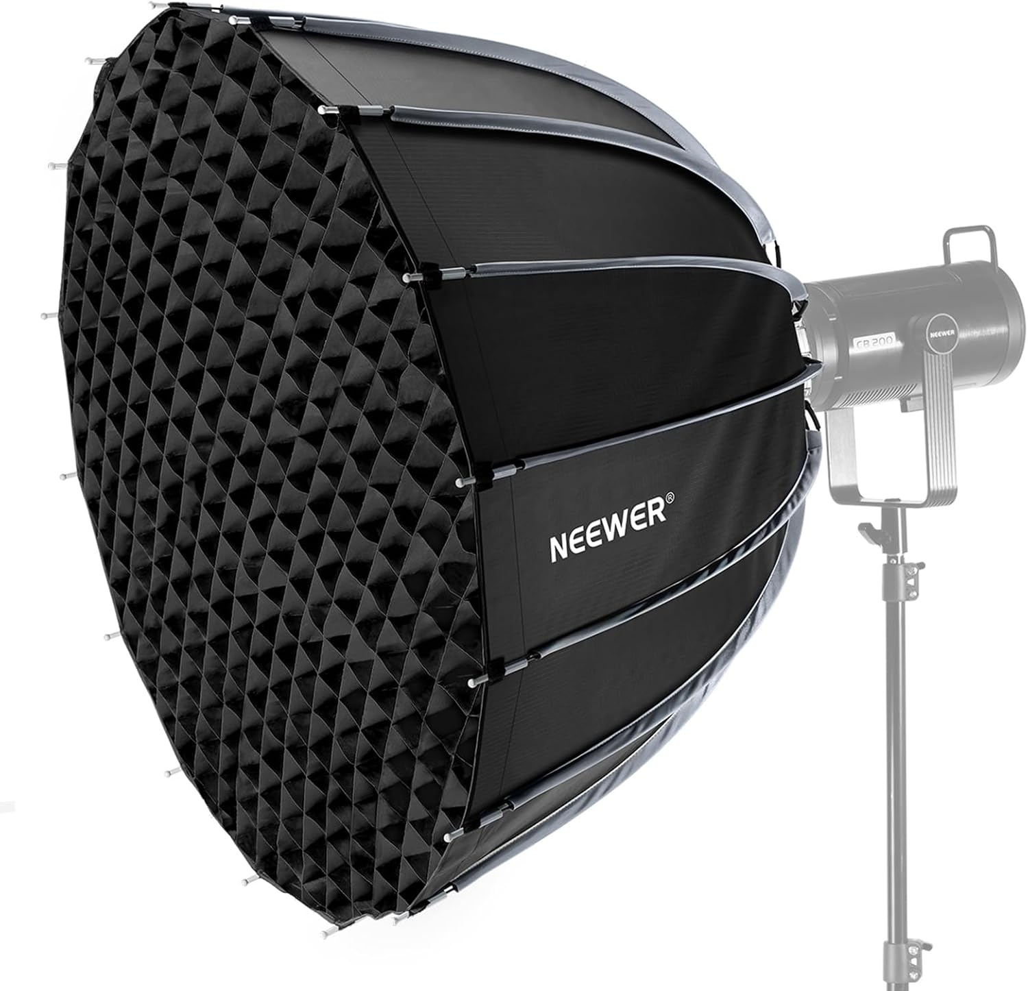 Photography Lighting Mount - Parabolic Softbox with Bowens Mount, 35.4-Inch