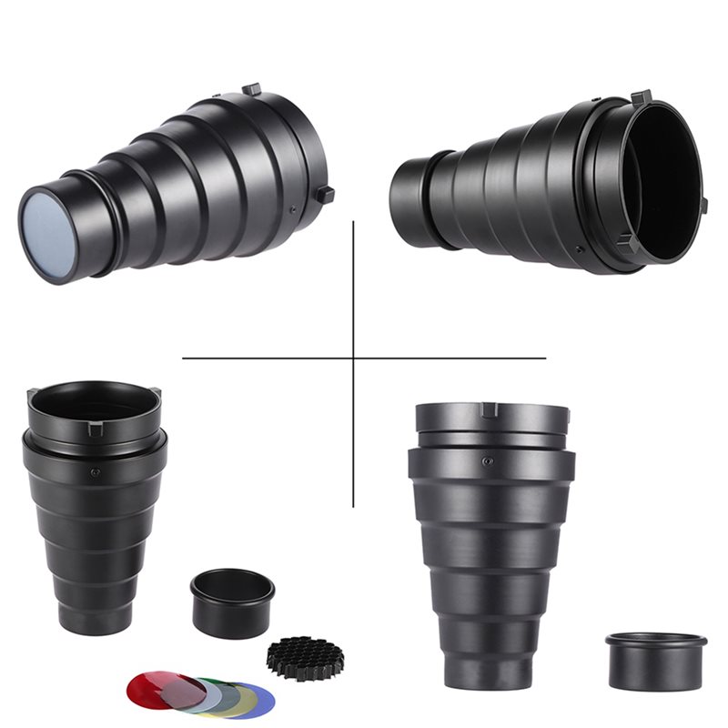 A52T 3X Conical Snoot With Hon - Honeycomb Grid Filter review and price
