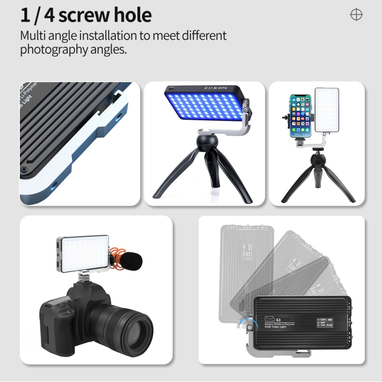 Pixel G3 Flat Panel RGB Fill L - Photography Lighting Rgb review and price