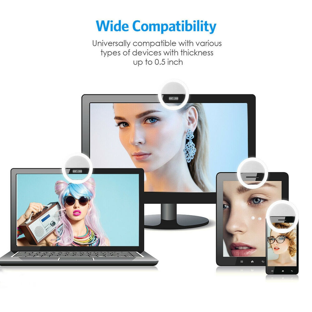 USB Charging LED Selfie Ring L - Photography Lighting Continuous review and price