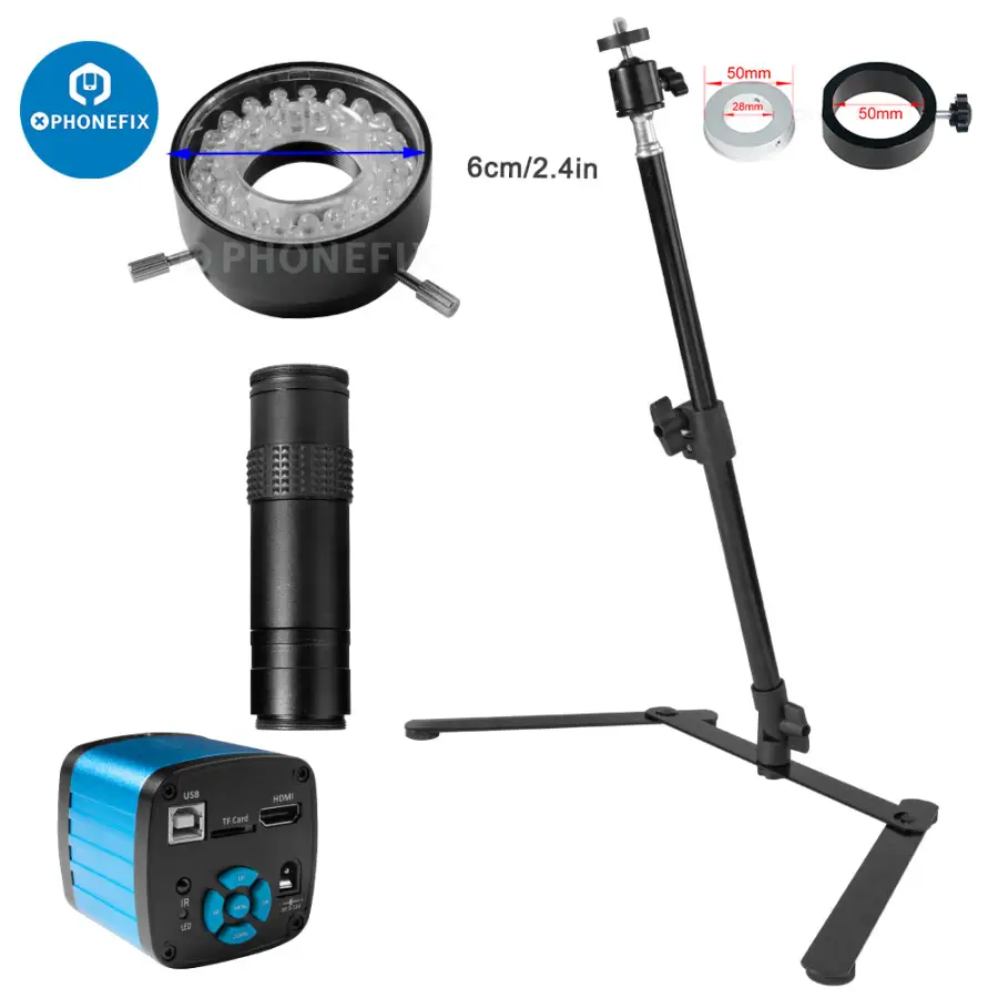 48MP Microscope Camera Set Uni - Photography Lighting Definition review and price