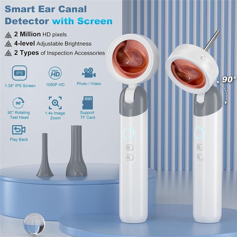 LXYB18B Wireless Ear Otoscope  - Macro Photography Led Lighting review and price
