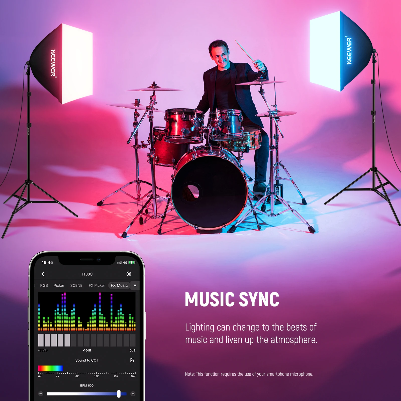 NEEWER RGB Softbox Lighting Ki - Photography Lighting App review and price