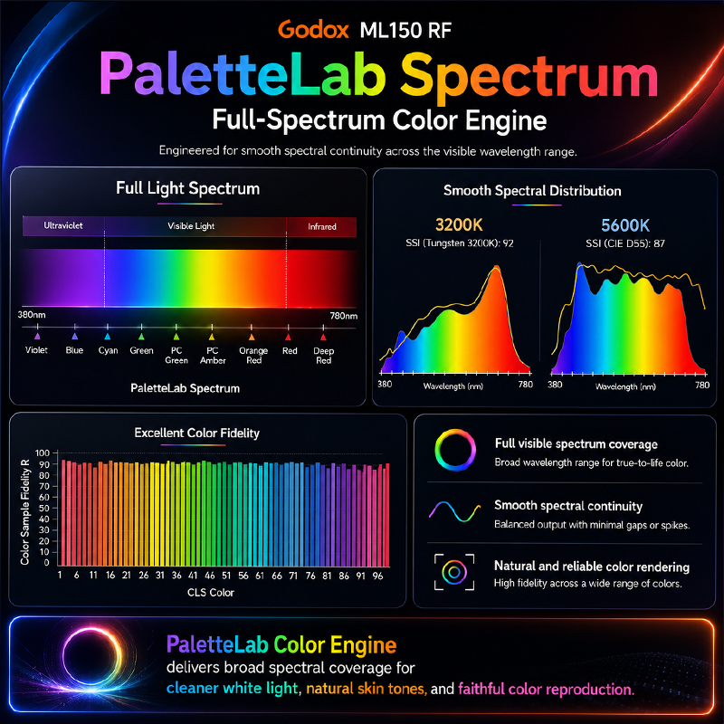 Godox ML150RF Full-color LED V - Photography Lighting App review and price