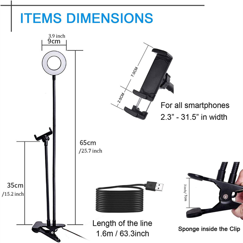 Universal Flexible Mobile Phon - Photography Lighting Continuous review and price