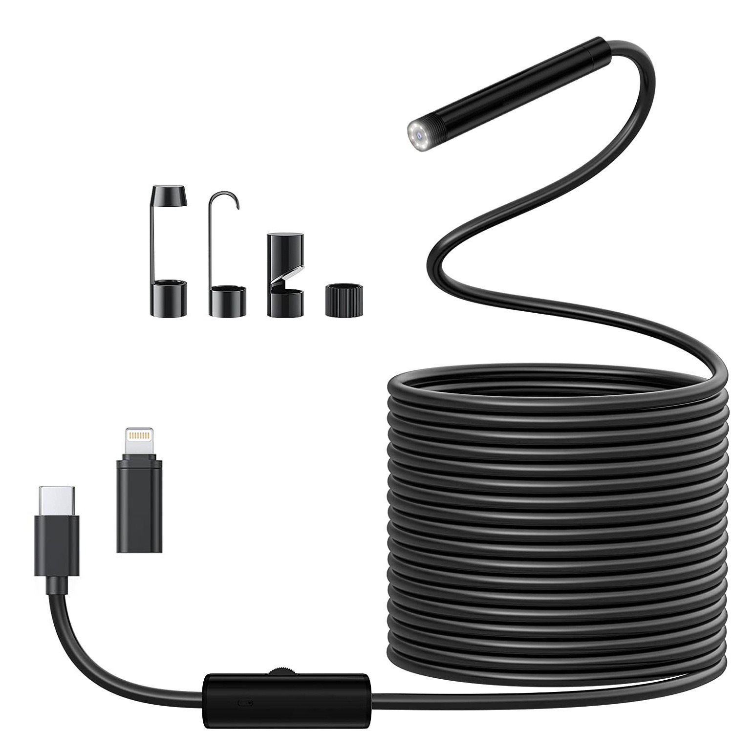 8mm Lens Industrial Endoscope, - Macro Photography Led Lighting review and price