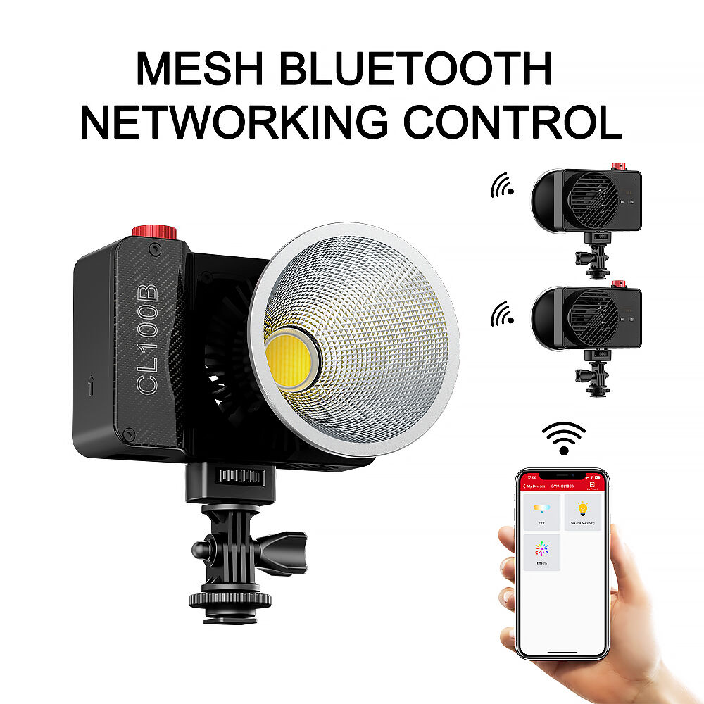 GVM CL100B Portable Bi-Color L - Photography Lighting App review and price