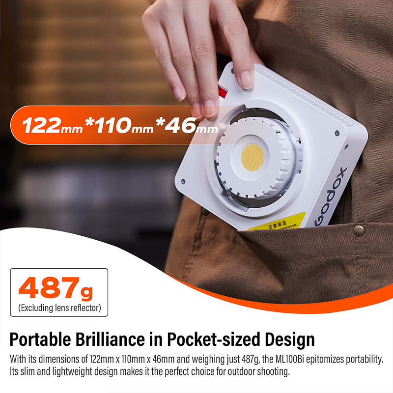 Godox ML100Bi/ML100R Bi-Color  - Photography Lighting App review and price