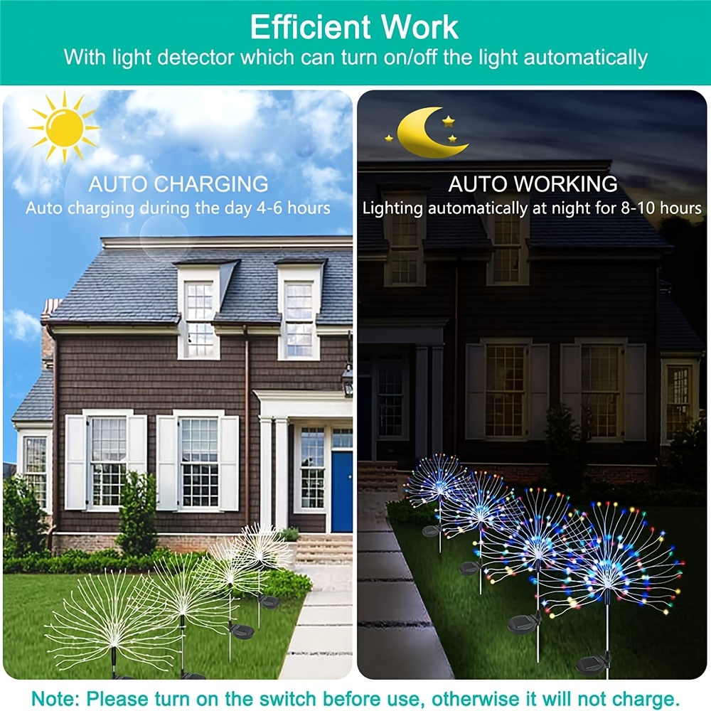 1 Pack Solar Firework Lawn Lig - Flower Photography Led Lighting Pack review and price