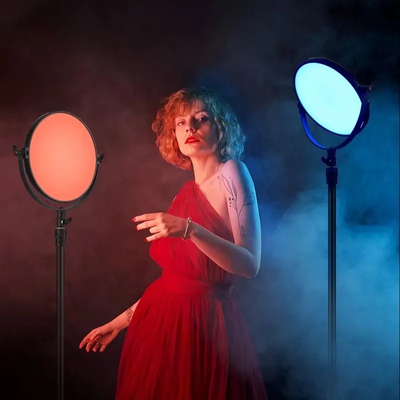 12inch 80w Round  Panel Light  - Photography Lighting App review and price