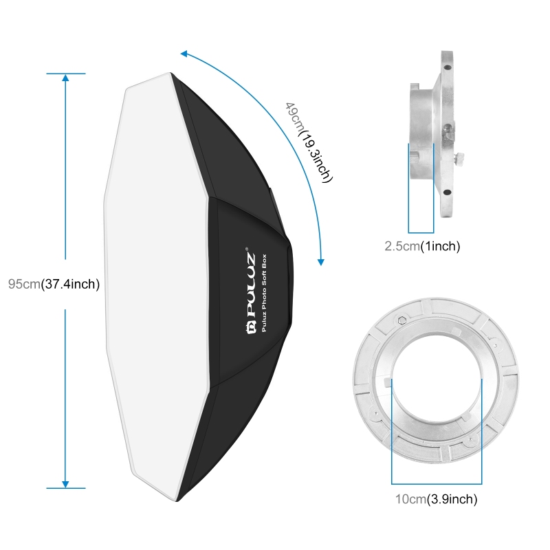 PULUZ 95cm Octagon Photography - Photography Lighting Mount review and price