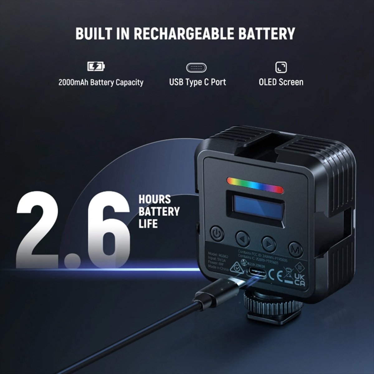 Top Magnetic RGB Video Light w - Photography Lighting App review and price