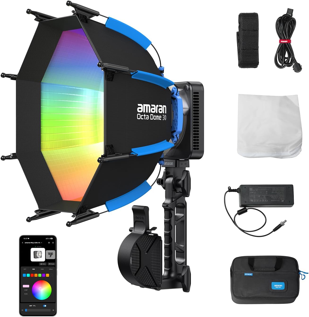 120W RGB LED Video Light, Port - Photography Lighting App review and price