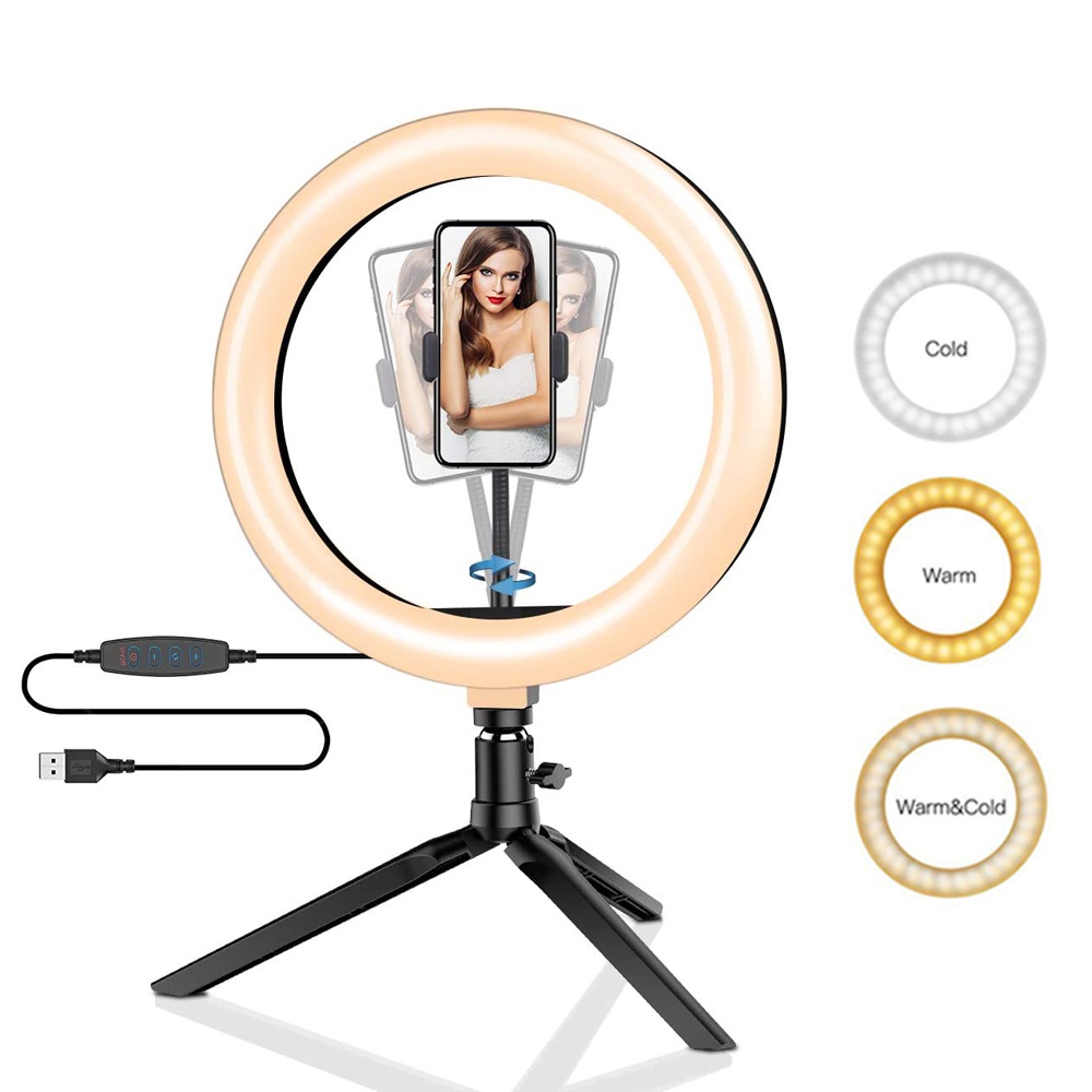 26cm 10 inch Led Ring Selfie L - Photography Lighting Continuous review and price