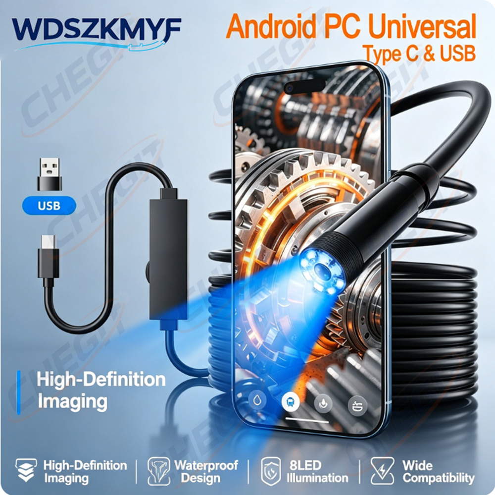 NEW USB Endoscope for OTG Andr - Macro Photography Led Lighting review and price