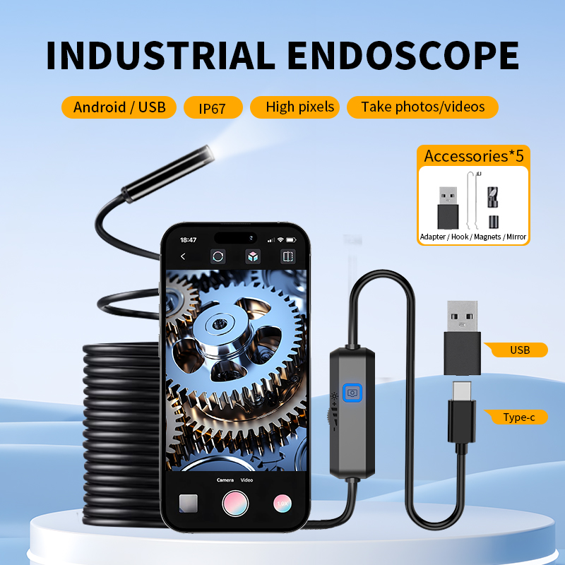 NEW USB Endoscope for OTG Andr - Macro Photography Led Lighting review and price