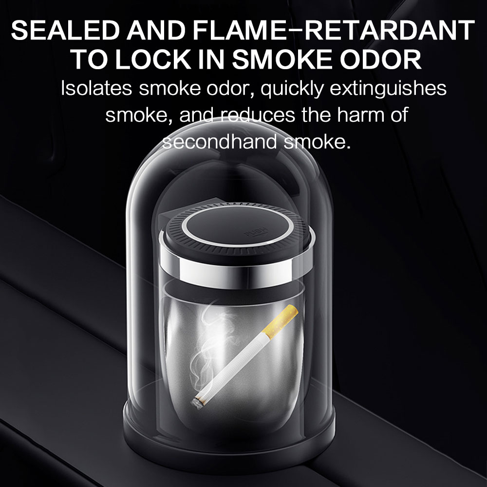 Car Ashtray With Led Light Smo - Interior Photography Lighting review and price