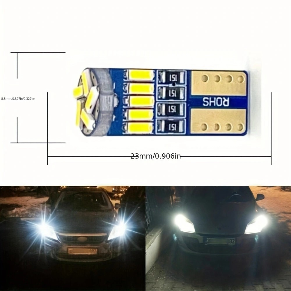 10pcs Car Led Light T10 4014 1 - Interior Photography Lighting review and price