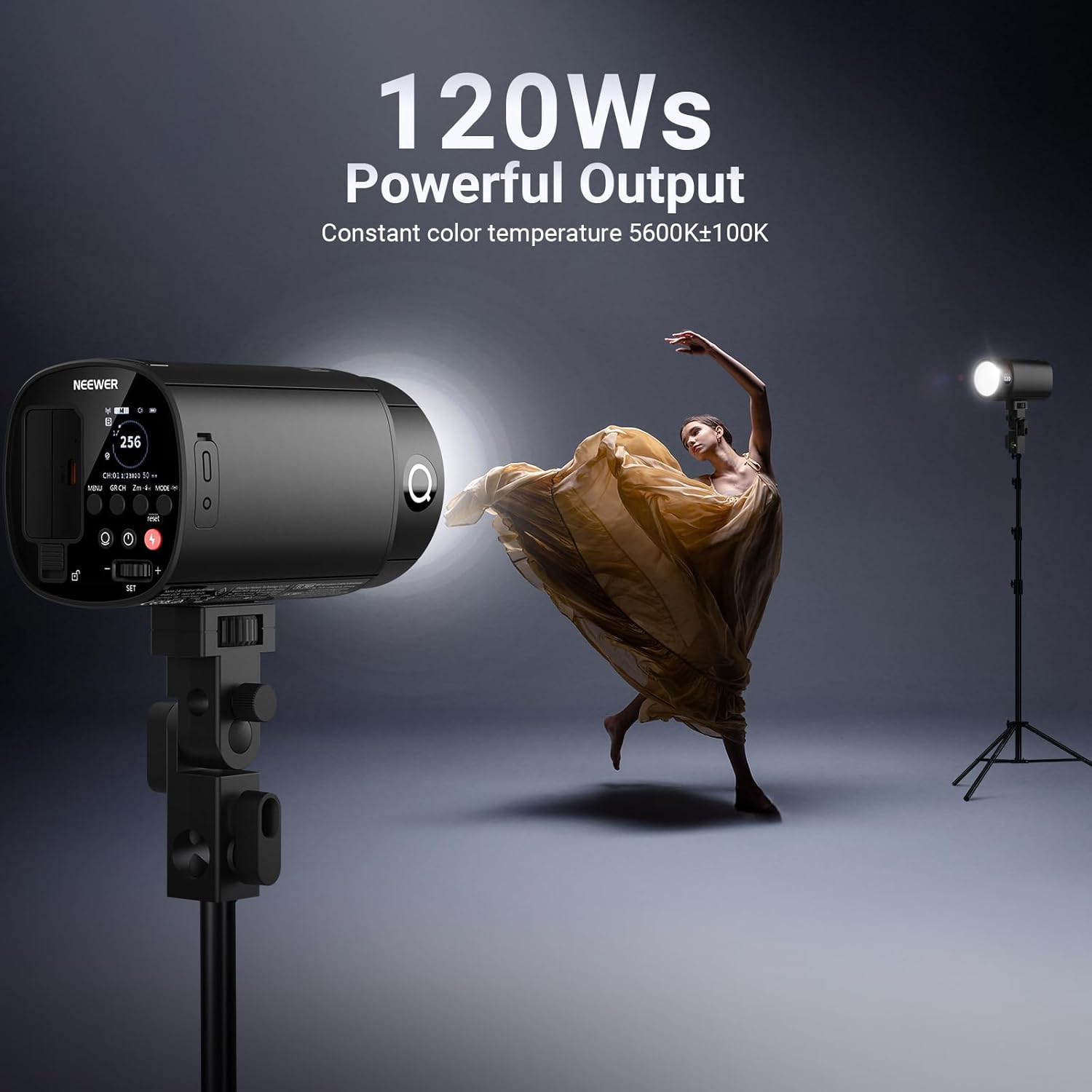 NEEWER 120Ws 2.4G TTL Outdoor  - Portable Strobe Monolight review and price