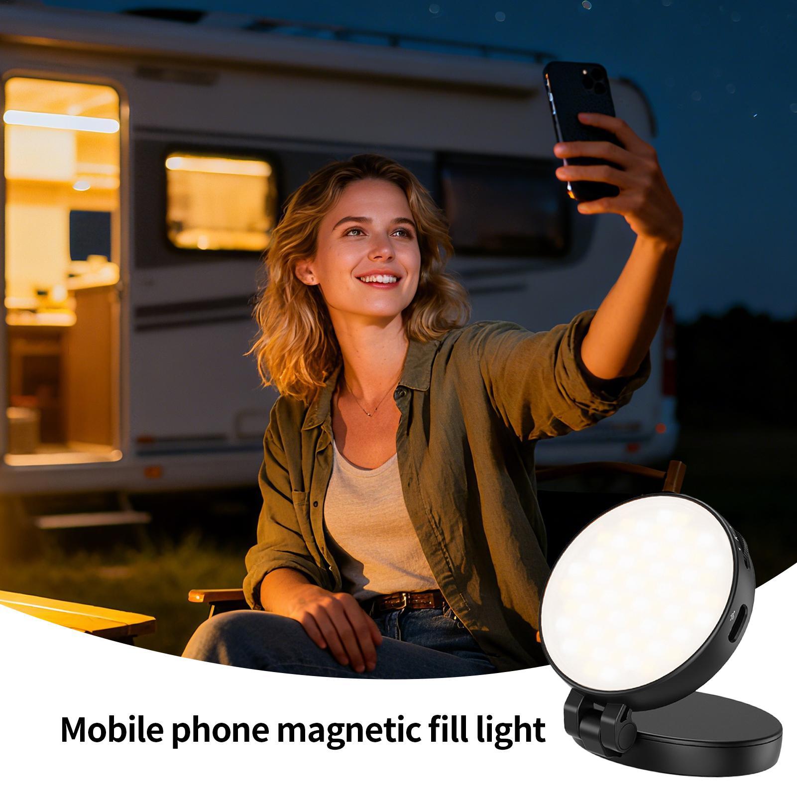 Phone Light Magnetic Video Rec - Photography Lighting Home review and price