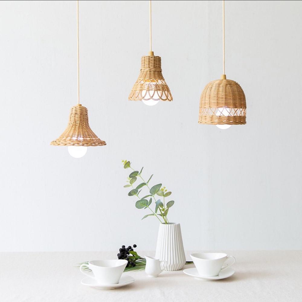 Rattan Lampshade Handmade Phot - Photography Lighting Home review and price