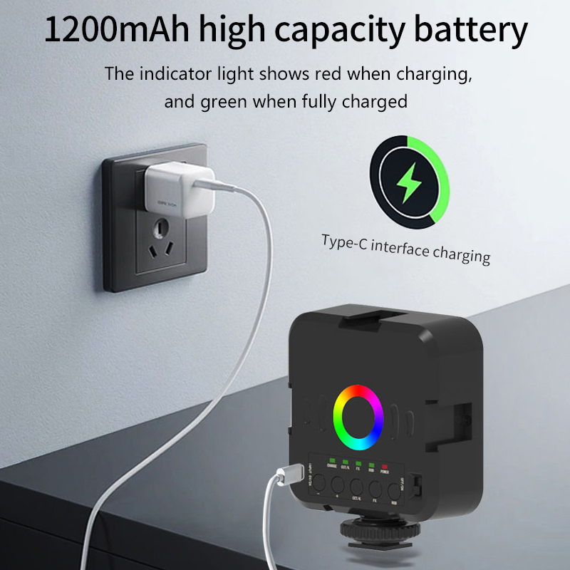 Portable Mini RGB Video Light  - Photography Lighting Mount review and price