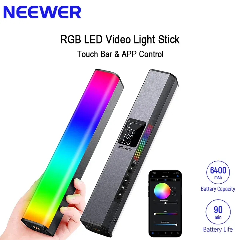 For NEEWER RGB Magnetic Handhe - Photography Lighting App review and price