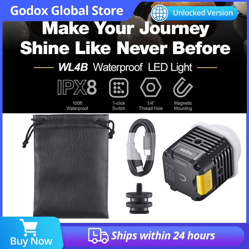 in Stock Godox WL4B 5600K Wate - Photography Lighting App review and price